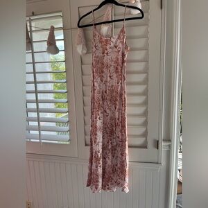 Reformation maxi slip dress